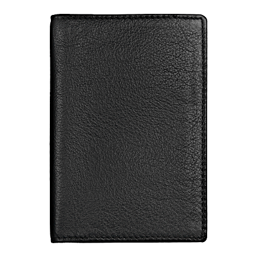 Обложка для автодокументов Leather Sun из нат. кожи, черный