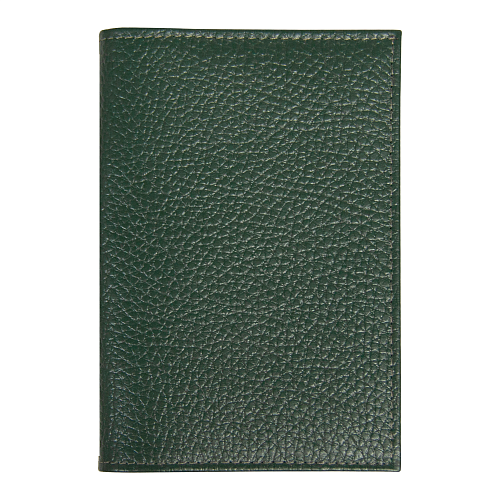 Обложка для паспорта Leather Sky Flotter Trend из натуральной кожи, зеленая 7730С