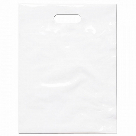 Пакет ПВД 20*30+3, 80 мкм, белый, pantone White