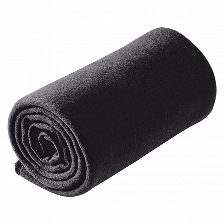 Плед дорожный флисовый Comfort Travel Blanket Warm, темно-серый, размер 152*127 см